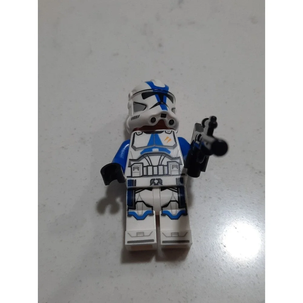 4 Lego Star Wars Clone Wars 501st Clone Heavy Trooper Minifigure
